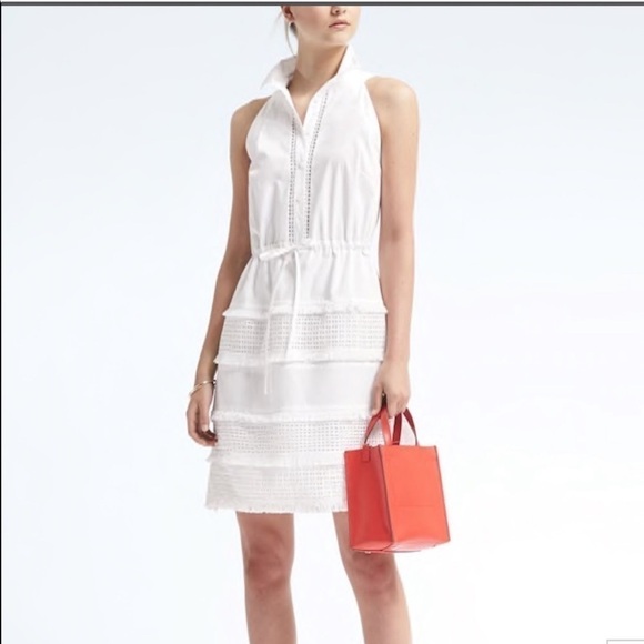 Banana Republic Dresses & Skirts - New - fringe dress 🪴price to sell & Firm🪴